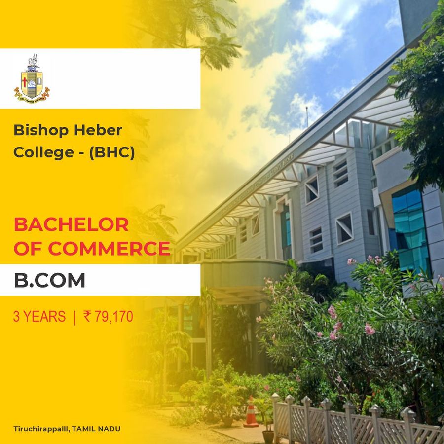 Bachelor of Commerce (B.Com) at Bishop Heber College, Tamil Nadu - Other